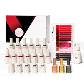 V6 Gel Polish Set 22 Pcs With Color Card